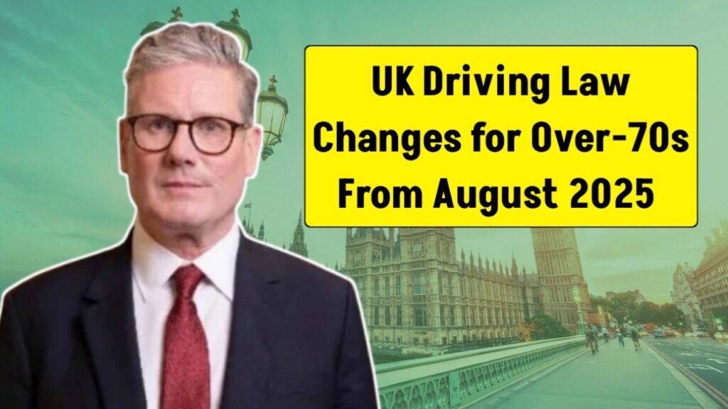 UK Driving Law Changes for Over-70s From August 2025 – Key Rules You Must Know