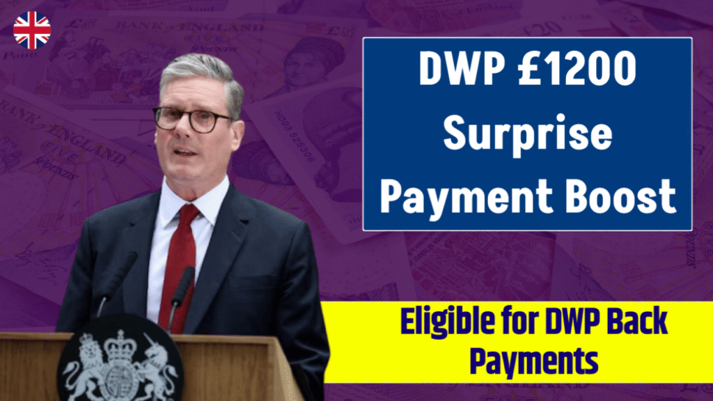 DWP £1,200 Back Payment Boost 2025