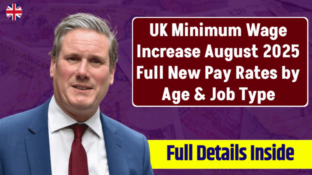 UK Minimum Wage Increase August 2025