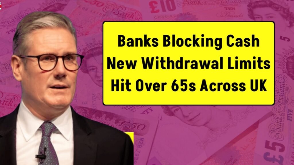 Banks Blocking Cash? New Withdrawal Limits Hit Over 65s Across UK